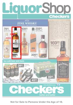 Checkers Gauteng : Liquor Shop Specials ( 24 Feb - 09 Mar 2014 ), page 1