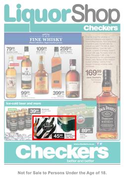 Checkers Gauteng : Liquor Shop Specials ( 24 Feb - 09 Mar 2014 ), page 1