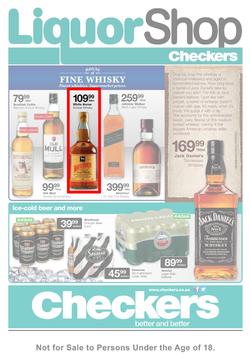 Checkers Gauteng : Liquor Shop Specials ( 24 Feb - 09 Mar 2014 ), page 1