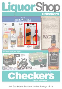 Checkers Gauteng : Liquor Shop Specials ( 24 Feb - 09 Mar 2014 ), page 1