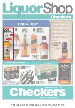 Checkers Gauteng : Liquor Shop Specials ( 24 Feb - 09 Mar 2014 ), page 1
