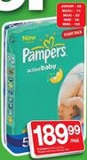 Pampers Active Baby Weggooidoeke Reuse Pak-Per Pak