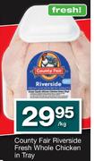 Country Fair Riverside Fresh Whole Chicken In Tray-Per Kg