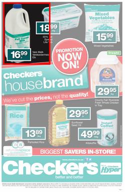 Checkers Western Cape : Housebrand Specials (12 Mar - 23 Mar 2014), page 1