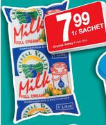 Crystal Valley Fresh Milk-1L Sachet