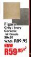 Figaro Ivory/Grey Ceramic 1st Grade-50x50Sqm