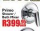 Tiletoria Primo Shower/Bath Mixer-Each