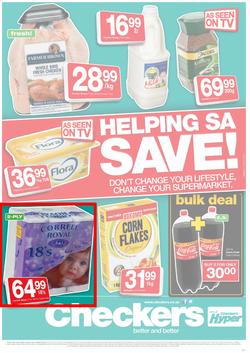 Checkers KwaZulu-Natal : Specials ( 25 May - 08 Jun 2014 ), page 1