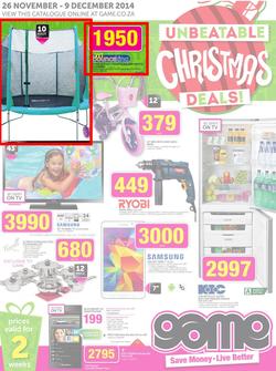 Game : Unbeatable Christmas Deals (26 Nov - 9 Dec 2014), page 1