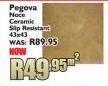 Pegova Noce Ceramic Slip Resistant-43x43 sqm