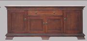 4 Drawer Side Board In Antique Stain
