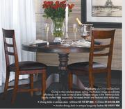 Wetherleys Nakuru Dining Collection Dining Table In Antique Stain 1520mm