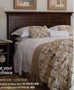 Plantation Bedroom Collection Queen Headboard In Antique Stain 