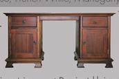 Dressing Table In Antique Stain