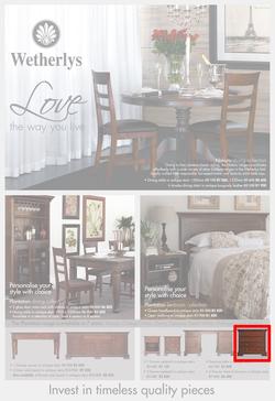 Wetherlys (Until 7 Mar), page 1