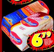 Sasko White Toastie/Blue Ribbon Premier Brown Bread-700gm Each
