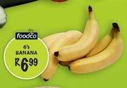 Foodco Banana-6's