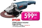 Ryobi Industrial Angle Grinder-2100W,230mm