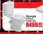 Georgia 4 Piece Toilet Set-eacg