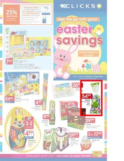 Clicks Easter (6 Mar - 9 Apr), page 1