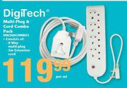 Digitech Multi Plug & Cord Combo Pack HW268COMBI-Per Set