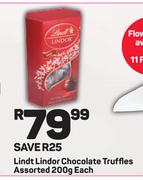 Lindt Lindor Chocolate Truffles Assorted-200g Each