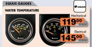 Equus Gauges Water Temperature Electrical 