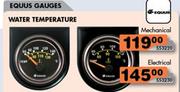 Equus Gauges Water Temperature Mechanical