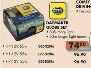 Hella Daymaker Globe Set H4-12V 55W (G5542DM)