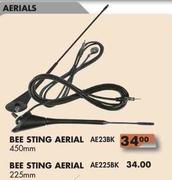 BEE Sting Aerial (AE23BK) - 450mm