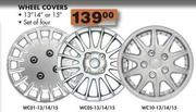 Wheel Covers - 13", 14" or 15"