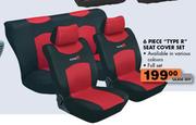 "Type R" Seat Cover Set-6Pcs.