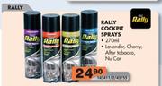 Rally Cockpit Sprays-270ml