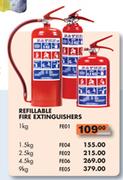 Refillable Fire Extinguisher-4.5kg