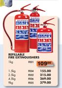 Refillable Fire Extinguisher-1kg