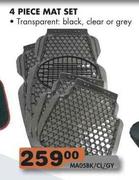 Mat Set (MA05BK/CL/GY) - 4 Piece