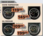 Equus Gauges Oil Pressure Mechanical