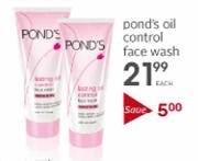 Pond's Oil Control Face Wash-Each