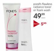 Pond's Flawless Radiance Toner Or Foam Wash-Each