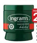 Ingram's Camphor Cream-500ml each
