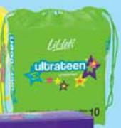 Lil-Lets Ultrateen Pads-10 per pack