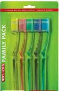 Clicks Family Pack 5 Toothbrushes