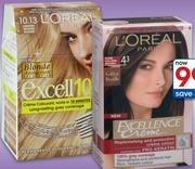 L'Oreal Excell 10'Or Excellence Hair Colour-Each