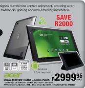 Acer Iconia A500 WiFi Tablet + Iconia Pouch
