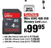 SanDisk 32GB Ultra Memory Card