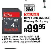 SanDisk 16GB Ultra Memory Card