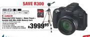 Canon Powershot SX40 Camera + Hama Tripod + Sandisk 8GB Ultra SDHC Memory Card
