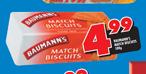 Baumanns Match Biscuits
