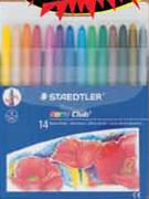 Staedtler Retractable Wax Crayons-14's