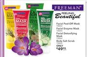 Freeman Facial Body Salt Scrub-150ml Each